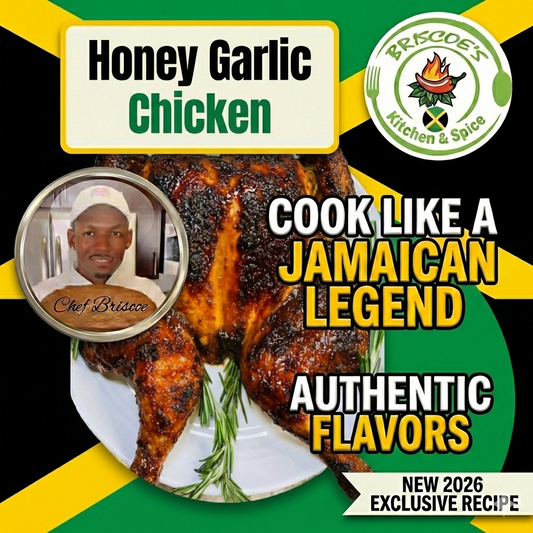 Honey Garlic Chicken Recipe Collector's Postcard (Unlocks Video Masterclass)